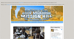 Desktop Screenshot of goodmorningmissionhill.com